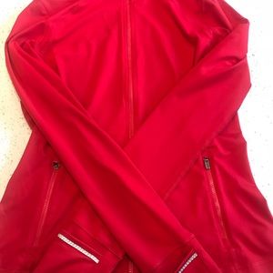 Victoria's secret knockout jacket cherry red small